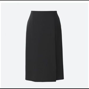 ISO Uniqlo drape wrap skirt